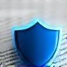 Shield icon over legal documents.