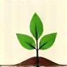 Growing plant symbolizing scalability and growth.